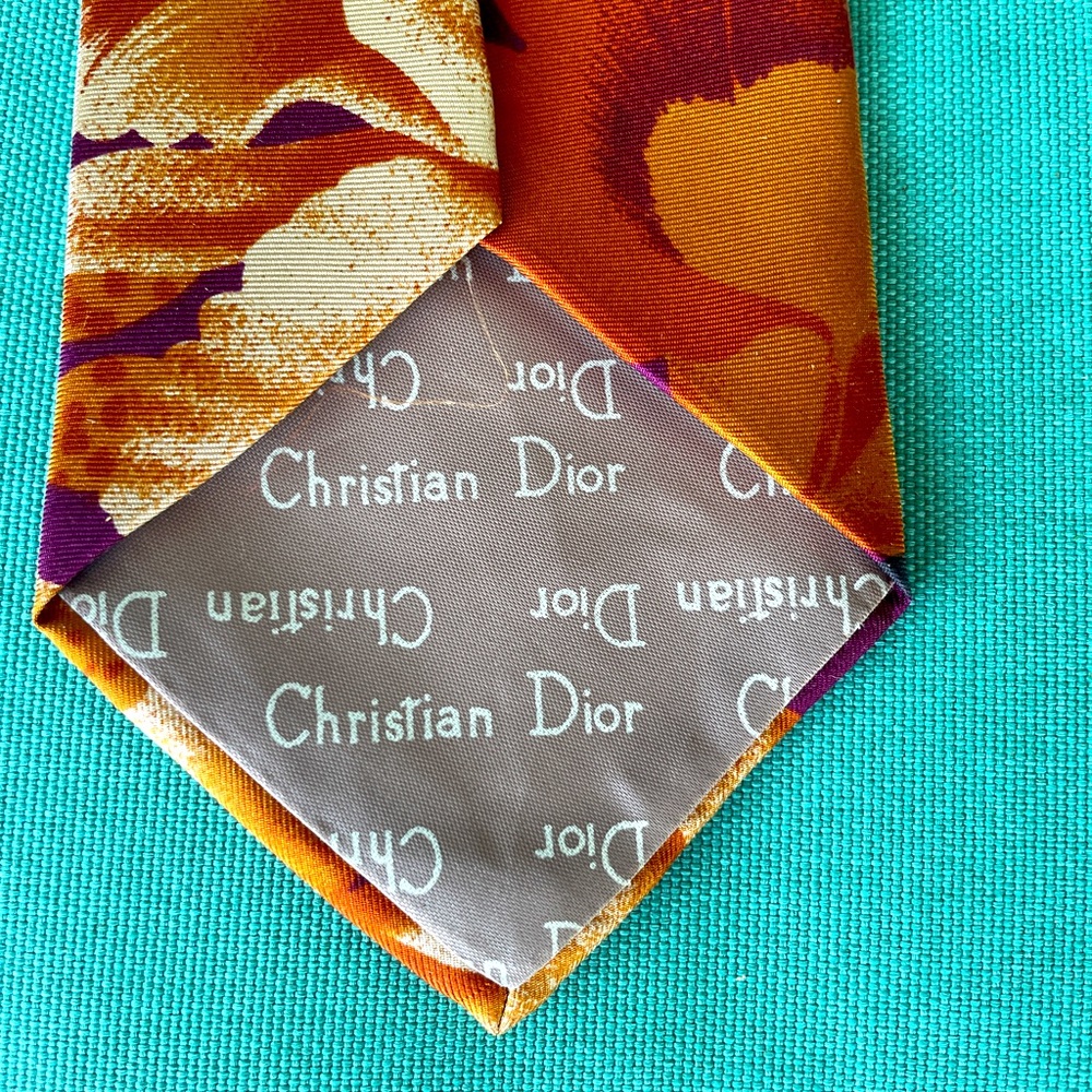 Christian Dior Monsieur men’s tie - Vintage Couture!!! Luxury Designer. Unique